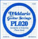 DADDARIO PL-020 CUERDA ELECTRICA