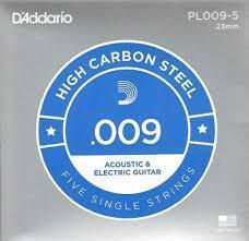 DADDARIO PL-009 PACK DE 5 Unds. CUERDA ELECTRICA