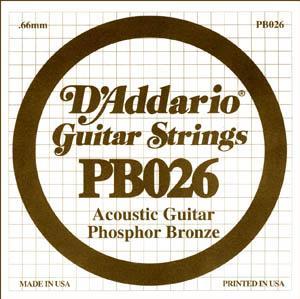 DADDARIO PB-026 CUERDA ACUST 