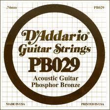 DADDARIO PB-029 CUERDA ACUST 