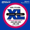 DADDARIO EXL-170-5SL 45-130 JUEGO BAJO
