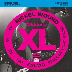 DADDARIO EXL-170 (045-100) JUEGO BAJO