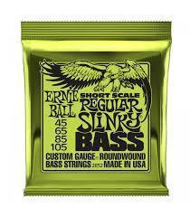 ERNIE BALL SLINKY SHORT SCALE REGULAR 45-105 JUEGO BAJO