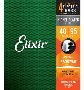 ELIXIR NANOWEB 40-95 JUEGO BAJO NICKEL