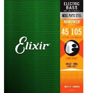ELIXIR NANOWEB 45-105 JUEGO BAJO NICKEL