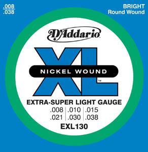 DADDARIO EXL-130 (008-038) JUEGO ELECTRICA
