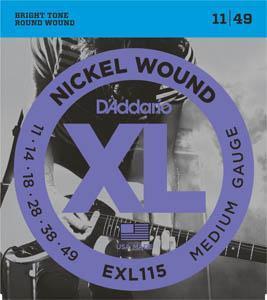DADDARIO EXL-115 (011-049) JUEGO ELECTRICA