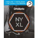 DADDARIO EXL110 + 1NYXL1046 + CAPO CP-07 PACK 3 JUEGO ELECTRICA 