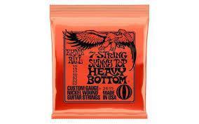 ERNIE BALL JUEGO ELECTRICA SKINNIY HEAVY BOTTOM 7 10-62