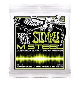 ERNIE BALL JUEGO ELECTRICA SLINKY M-STEEL EB2921 010-046