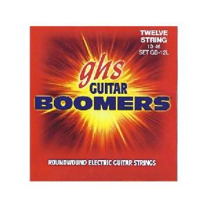 GHS JUEGO ELECTRICA BOOMERS NICKEL 10-46 (12 CUERDAS)