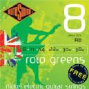 ROTOSOUND JUEGO ELECTRICA ROTO GREENS 08-28