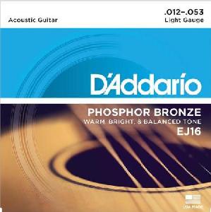 DADDARIO EJ-16 (012-053) JUEGO ACUSTICA