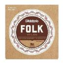 DADDARIO EJ-32 BLACK NYLON JUEGO ACUSTICA