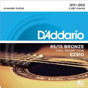 DADDARIO EZ-910 (11-52) JUEGO ACUSTICA