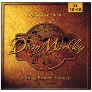 DEAN MARKLEY JUEGO ACUSTICA 2008A XL 10-48