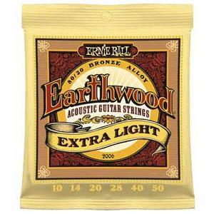 ERNIE BALL JUEGO ACUST EARTHWOOD EB2006 010-050