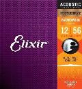 ELIXIR NANOWEB PHOSPHOR BRONZE 12-56 JUEGO ACUST