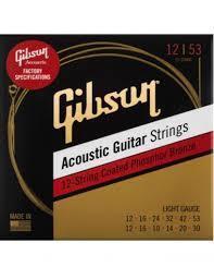 GIBSON JUEGO ACUST PHOSPHOR BRONZE 012-053