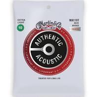 MARTIN JUEGO ACUST AUTHENTIC LIFESPAN BRONZE 80/20 10-47