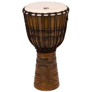 TOCA ORIGINS SERIES TODJ-12AM AFRICAN MASK DJEMBE