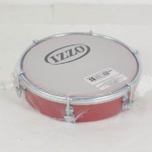 IZZO TAMBORIN BRASILEÑO 6" ABS IZ3691 ROJO
