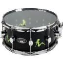 PDP PACIFIC SX ACRYLICA 14"X7" BLACK CAJA BATERIA