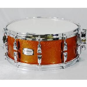 YAMAHA ABSOLUTE HYBRID MAPLE 14"X6" ORANGE SPARKLE CAJA BATERIA