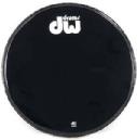 DW 20" RESONANTE BLACK LOGO WHITE PARCHE 