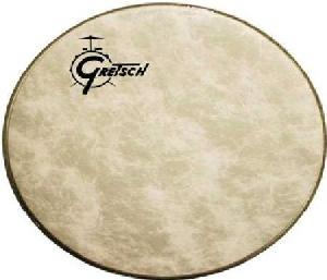 GRETSCH RESONANTE 18" FIBERSKIN LOGO BLACK GRDHFS18O PARCHE 