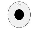 REMO AMBASSADOR BLACK DOT CLEAR 14"  PARCHE