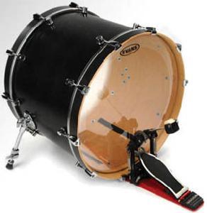EVANS BATIDOR EQ2 CLEAR 22" PARCHE