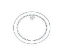 REMO POWERSTROKE III COATED 12" P3-0112-BP PARCHE
