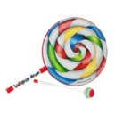 REMO PANDERO INFANTIL MANGO 8" LOLLIPOP