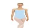 INTERMEZZO MAILLOT BASICO DANZA TIRANTES AZUL CELESTE T.10