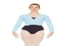 INTERMEZZO CHAQUETA DANZA ELISA CRUZADA AZUL CELESTE S