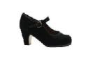 ROBERTO GARRUDO ZAPATO FLAMENCO ANTE NEGRO TALLA 38