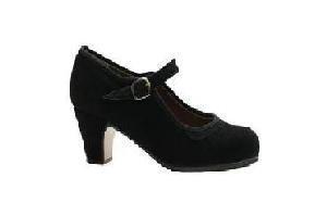 ROBERTO GARRUDO ZAPATO FLAMENCO ANTE NEGRO TALLA 39