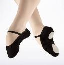 SO DANÇA ZAPATILLAS BALLET NEGRA SUELA PARTIDA T.38