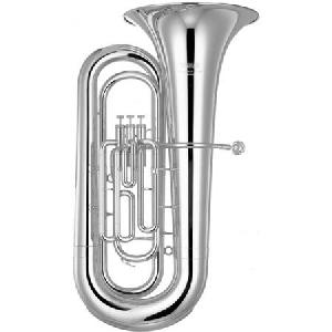 YAMAHA TUBA SIb YBB-201 S (PLATEADA)