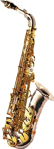 B&S 2001 IV CAMPANA+CODO PLATA SAXOFON ALTO