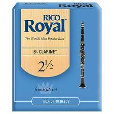 RICO ROYAL 2 1/2 CAÑA CLARINETE