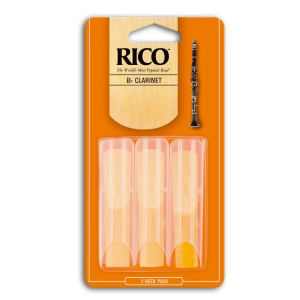 RICO PACK (3) 3 CAÑA CLARINETE
