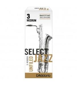 RICO SELECT JAZZ 3 MEDIA CAÑA SAXO BARITONO