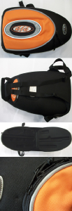 GIG BAG ESTUCHE FLAUTA TRAVESERA NARANJA