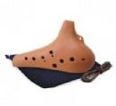 ANGEL OCARINA SOPRANO PLASTICO AWO-P12 MARRON