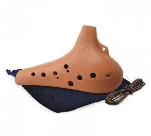 ANGEL OCARINA SOPRANO PLASTICO AWO-P12 MARRON