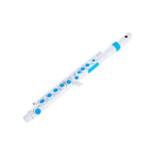 NUVO JFLUTE N220JFBL  BLANCO Y AZUL FLAUTA TRAVESERA 