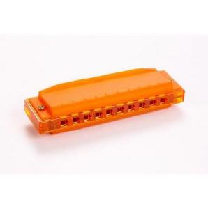 HOHNER TRANSLUCENT HARP C NARANJA ARMONICA 