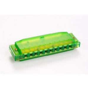 HOHNER TRANSLUCENT HARP C VERDE ARMONICA 